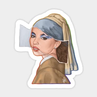 Pearl Earring || Jade Thirlwall Sticker